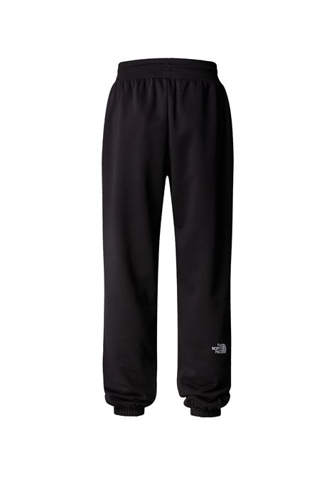 Joggers The North Face Essential Relaxed Straight Nero Donna THE NORTH FACE | Pantaloni | NF0A8C1G-JK3